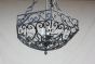 2385-3 Spanish / Mediterranean Style Wrought Iron Chandelier