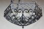 2385-3 Spanish / Mediterranean Style Wrought Iron Chandelier