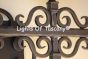 5583-4 Tuscan Style Wrought Iron Bathroom Vanity Light