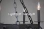 1145-6 Spanish/Mediterranean Style Chandelier