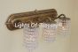 5810-3 Tuscan Bathroom Vanity Lights with Crystal