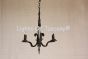 1090-6 Transitional Wrought Iron Chandelier