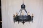 1206-10 Game of Thrones Style heavy iron Gothic Chandelier