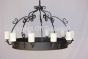 1246-10 Heavy Spanish Style Chandelier