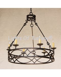 1074-6 Contemporary Rustic Style Chandlier