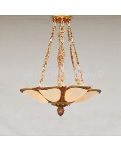 Authentic spanish Alabaster Chandelier