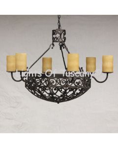Spanish Revival Chandelier