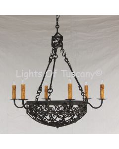 Spanish Revival Chandelier