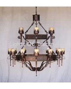 Gothic Chandelier, Medieval Chandelier, Castle Chandelier, Extra Large Chandelier, Old World Chandelier, Iron Chandelier, Great room chandelier, Vintage Chandelier