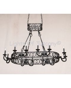 1274-12 Linear Chandelier