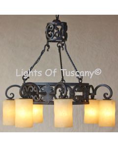 Tuscan, French, Italian Chandelier