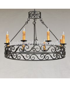 Tuscan Style Chandelier