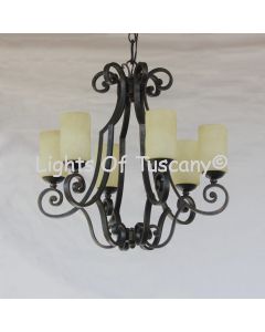Tuscan chandelier