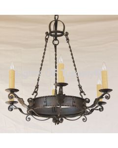 Tuscan chandelier