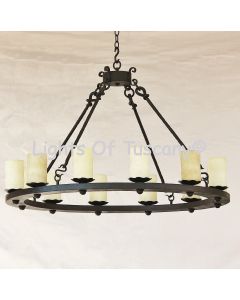 Spanish Revival Chandelier