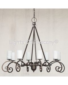 1413-8GLS Chandelier
