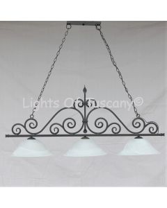 Rustic Country Hanging Light Bar Pool Table Kitchen Nook 