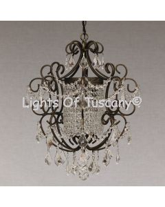 Solid brass candelabra crystal chandelier- Lighting 