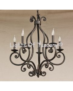 1615-5  Spanish Style Chandelier