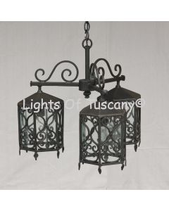 1685-3 Spanish Style Out Door Chandelier