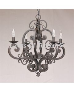 Spanish Mediterranean Mini Chandelier Chic Vanity Closet 
