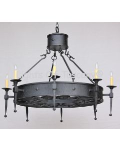 1935-8 Tuscan Style Chandelier