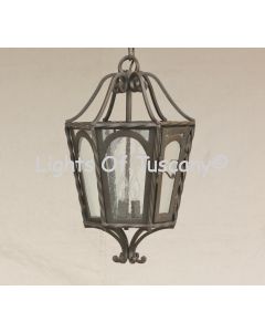 2047-3 Contemporary Spanish Style Wrought Iron Light