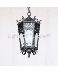 Gothic Hanging Pendant, Outdoor Hanging Pendant, Old World Hanging Pendant