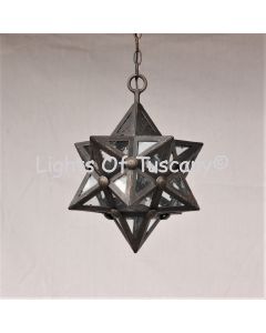 Moroccan Style Star Hanging Lamp Rustic Spanish