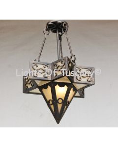 Moroccan Style Wrought Iron Pendant Light