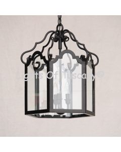 2146-3 French Mediterranean Style Hanging Lantern
