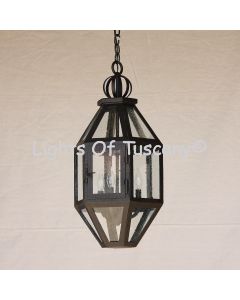 2150-3 Spanish/Mediterranean Iron Hanging Light