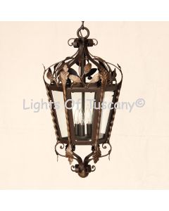 2512-6 Classical Italian Antique Style Wrought Iron Chandelier