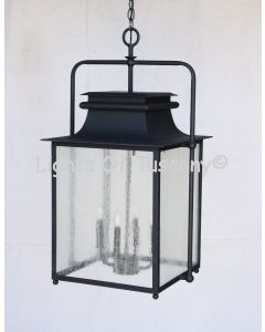 French Country Hanging Lantern, Modern Hanging Lantern, Large Lantern Light, Contemporary Lantern, American Colonial Lantern, Square Lantern, Commercial Lighting, Large Exterior Lantern, Exterior Hanging Lantern, Exterior Lighting, LED Lantern, Wrought Ir