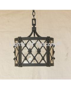 Contemporary Gothic Drum Pendent 2364-1