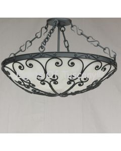 2406-6 Spanish Style Wrought Iron Ceiling Light