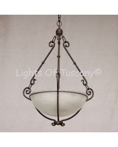 2446-6 Wrought Iron Country Italian Hanging Pendant