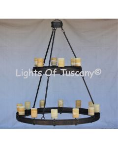 Large Spanish Style Chandelier 