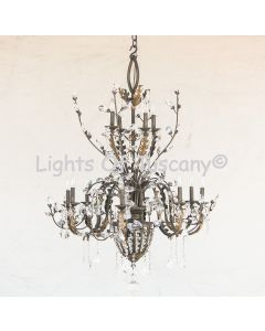 Tuscan Crystal Chandelier 3110-12