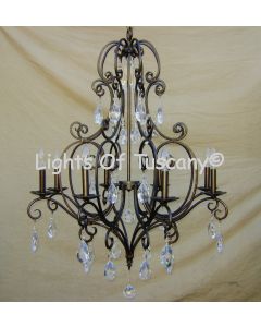 3540-8     Tuscan chandelier