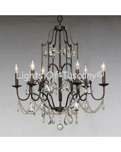 Tuscan Crystal Chandelier