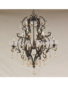 3548-6 Tuscan Style Crystal Chandelier