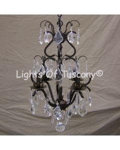 3555-4     Tuscan chandelier