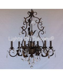 3565-8  Tuscan chandelier