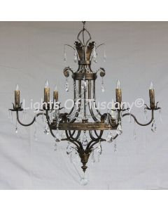Tuscan Crystal Chandelier