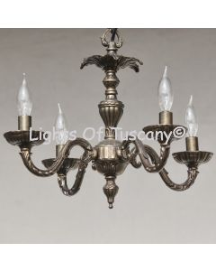 Solid Brass Candelabra Chandelier