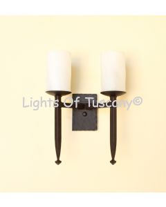 Contemporary Wall Sconce, Spanish Contemporary Wall Sconce, Spanish Double Wall Light, Candelabra Double Wall Sconce, Modern Style Double Wall Light, Indoor Wall Light, Living Room Wall Light, Spanish Modern Wall Light, LED Double Wall LIght