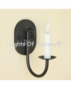 Farmhouse style wall light sconce