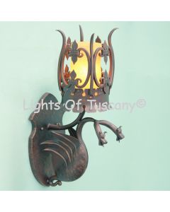 Medieval/ Gothic wall sconce