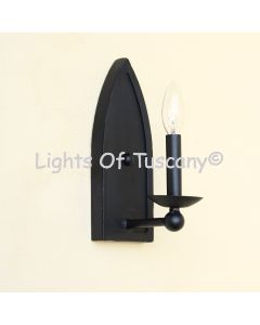 5174-1 Transitional Style Wrought Iron Wall Sconce